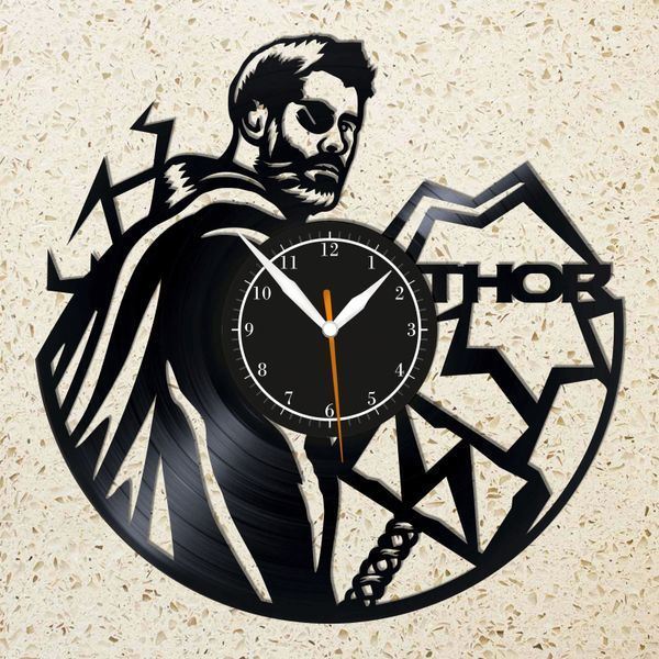 Wall Vinyl Record Clock Thor 12" Vinyl-Clock-Thor-1 photo