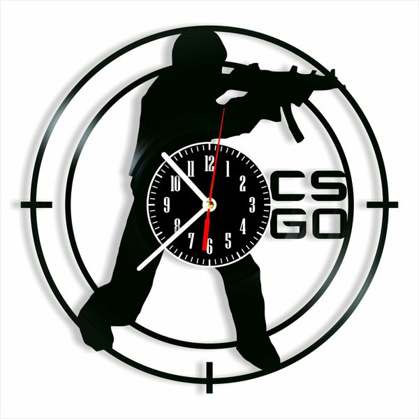 Wall Vinyl Record Clock Counter-Strike 12" Vinyl-Clock-Counter-Strike-2 photo