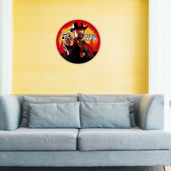 Vinyl Record Decor Red Dead Redemption 12" UF-Decor-Red Dead Redemption-2 photo