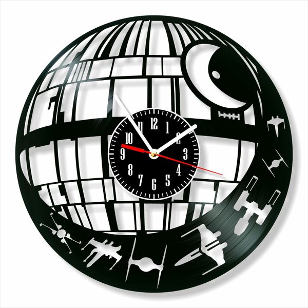 Wall Vinyl Record Clock Star Wars 12" Vinyl-Clock-Star Wars-6 photo