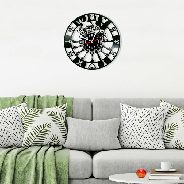 Wall Vinyl Record Clock Kingdom Hearts 12" Vinyl-Clock-Kingdom Hearts-7 photo