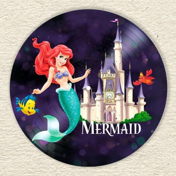 Vinyl Record Decor The Little Mermaid 12" 976-3-1 photo