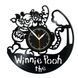 Настінний вініловий годинник Вінні-Пух, діаметр 30см Vinyl-Clock-C-Winnie the Pooh-4 фото