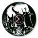 Wall Vinyl Record Clock Elephant 12" 77-1-1 photo 1