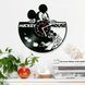 Настінний вініловий годинник Міккі Маус, діаметр 30см Vinyl-Clock-C-Mickey Mouse-4 фото 2
