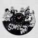 Настінний вініловий годинник Скубі-Ду, діаметр 30см Vinyl-Clock-C-Scooby Doo-3 фото