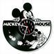 Настінний вініловий годинник Міккі Маус, діаметр 30см Vinyl-Clock-C-Mickey Mouse-4 фото 1