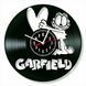 Настінний вініловий годинник Гарфілд, діаметр 30см Vinyl-Clock-Garfield-3 фото 1