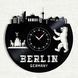Wall Vinyl Record Clock Berlin 12" 14-1-2 photo