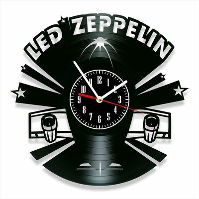 Wall Vinyl Record Clock Led Zeppelin 12" Vinyl-Clock-Led Zeppelin-9 photo