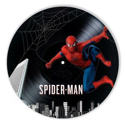 Vinyl Record Decor Spider-Man 12" 298-3-1 photo