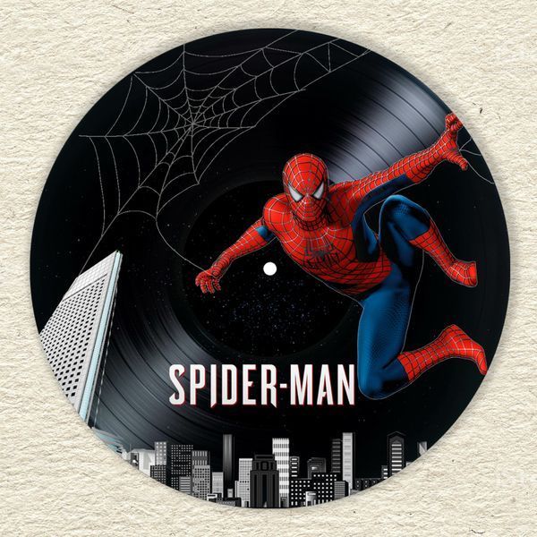 Vinyl Record Decor Spider-Man 12" 298-3-1 photo