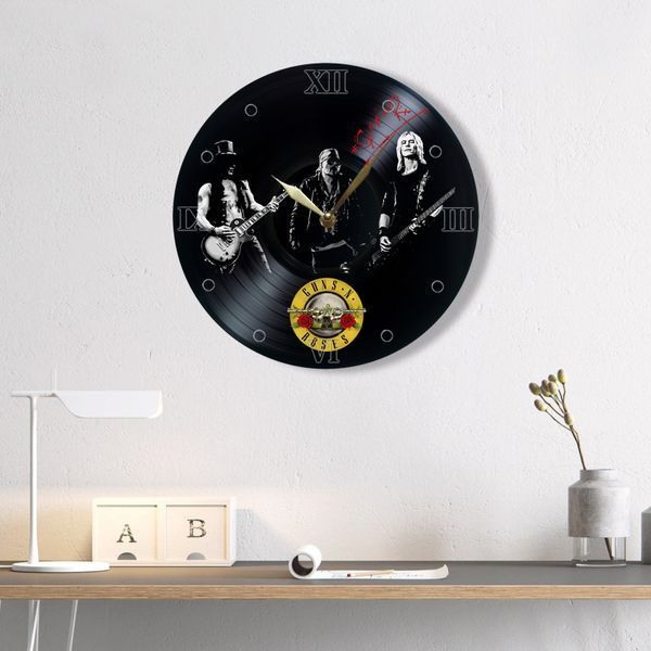 Wall Vinyl Record Clock Guns N' Roses 12" UF-Clock-Guns N' Roses-1 photo