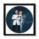 Vinyl Record Decor in a Wooden Frame James Bond 14" 741-4-2 photo