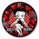 Wall Vinyl Record Clock Betty Boop 12" UF-Clock-M-Betty Boop-3 photo