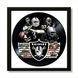 Vinyl Record Decor in a Wooden Frame Raiders 14" UF-Frame-Raiders-2 photo 1