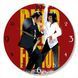Настінний вініловий годинник Кримінальне чтиво, діаметр 30см UF-Clock-M-Pulp Fiction-3 фото