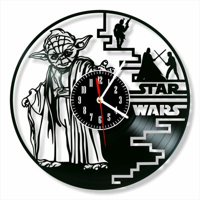 Wall Vinyl Record Clock Star Wars 12" Vinyl-Clock-Star Wars-8 photo