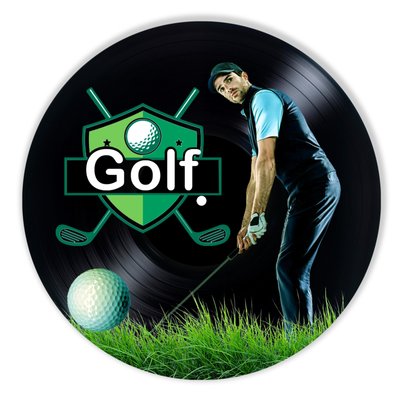 Vinyl Record Decor Golf 12" UF-Decor-Golf-1 photo