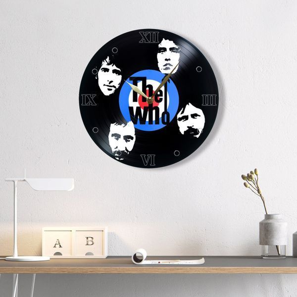Wall Vinyl Record Clock The Who 12" UF-Clock-The Who-1 photo