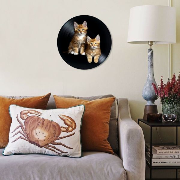 Vinyl Record Decor Cat 12" UF-Decor-Cat-2 photo