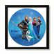 Vinyl Record Decor in a Wooden Frame Frozen 14" UF-Frame-C-Frozen-1 photo 1