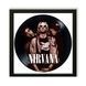 Настінний вініловий декор в дерев'яній рамці Nirvana, розміром 36см 560-4-1 фото 1