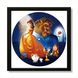 Vinyl Record Decor in a Wooden Frame Beauty and the Beast 14" UF-Frame-C-Beauty and the Beast-1 photo 1