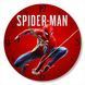Настінний вініловий годинник Людина-павук, діаметр 30см UF-Clock-M-Spider-Man-1 фото 1