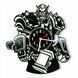 Настінний вініловий годинник Warcraft, діаметр 30см Vinyl-Clock-Warcraft-3 фото 1