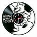 Настінний вініловий годинник Вінні-Пух, діаметр 30см Vinyl-Clock-C-Winnie the Pooh-9 фото