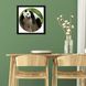 Vinyl Record Decor in a Wooden Frame Panda 14" UF-Frame-Panda-1 photo 3