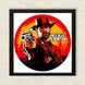 Vinyl Record Decor in a Wooden Frame Red Dead Redemption 14" UF-Frame-Red Dead Redemption-2 photo 3