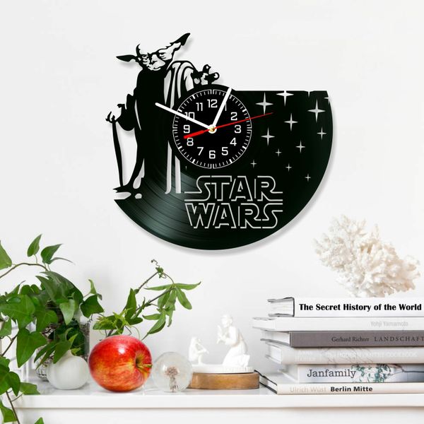 Wall Vinyl Record Clock Star Wars 12" Vinyl-Clock-Star Wars-9 photo