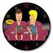 Wall Vinyl Record Clock Beavis and Butt-Head 12" UF-Clock-C-Beavis and Butt-Head-2 photo 1