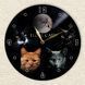 Wall Vinyl Record Clock Cats 12" 65-2-1 photo 3