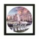 Vinyl Record Decor in a Wooden Frame Madrid 14" UF-Frame-Madrid-2 photo