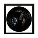 Vinyl Record Decor in a Wooden Frame Alien 14" UF-Frame-M-Alien-1 photo 1