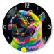 Wall Vinyl Record Clock French Bulldogs 12" UF-Clock-French Bulldogs-2 photo