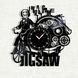 Настінний вініловий годинник Jigsaw, діаметр 30см Vinyl-Clock-Jigsaw-1 фото 1