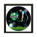 Vinyl Record Decor in a Wooden Frame Golf 14" UF-Frame-Golf-1 photo 1