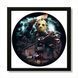 Vinyl Record Decor in a Wooden Frame Jason Voorhees 14" 742-4-1 photo 1
