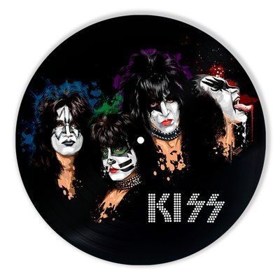 Vinyl Record Decor Kiss 12" 547-3-1 photo