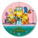 Настінний вініловий годинник Сімпсони, діаметр 30см UF-Clock-C-The Simpsons-1 фото 1