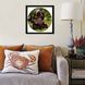 Vinyl Record Decor in a Wooden Frame BEAR 14" 73-4-1 photo 2