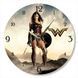 Настінний вініловий годинник Диво-жінка, діаметр 30см UF-Clock-M-Wonder Woman-1 фото 1
