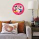 Wall Vinyl Record Clock Mickey and Minnie Mouse 12" UF-Clock-C-Mickey and Minnie Mouse-1 photo 2