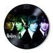Настінний вініловий годинник The Beatles, діаметр 30см UF-Clock-The Beatles-4 фото