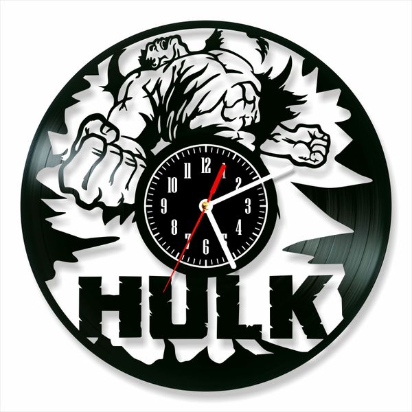 Wall Vinyl Record Clock Hulk 12" Vinyl-Clock-Hulk-4 photo