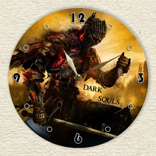 Wall Vinyl Record Clock Dark Souls 12" UF-Clock-Dark Souls-2 photo